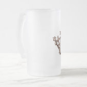 Speciaal "Gold Tiara" Matglas Bierpul (Voorkant links)