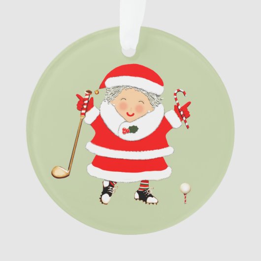 Speciaal Golf Collectible Ornament (voorkant)