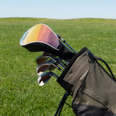Speciaal Golf Driver Hoesje | Rainbow Sky Golfheadcover (Insitu)