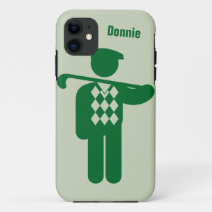 Speciaal Golf Golfer Green iPhone 5 Hoesje