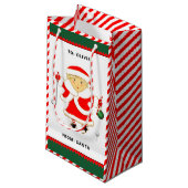 Speciaal Golf-kerstfeestdag - kleine cadeautas (Voorkant Gekanteld)