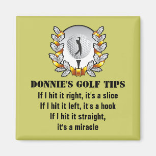 Speciaal Golf Tip Golfer Green Magnet Magneet