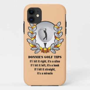 Speciaal Golf Tip Golfer iPhone 5 Hoesje
