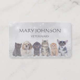 Speciaal Grijzige Veterinary Business Cart Visitekaartje
