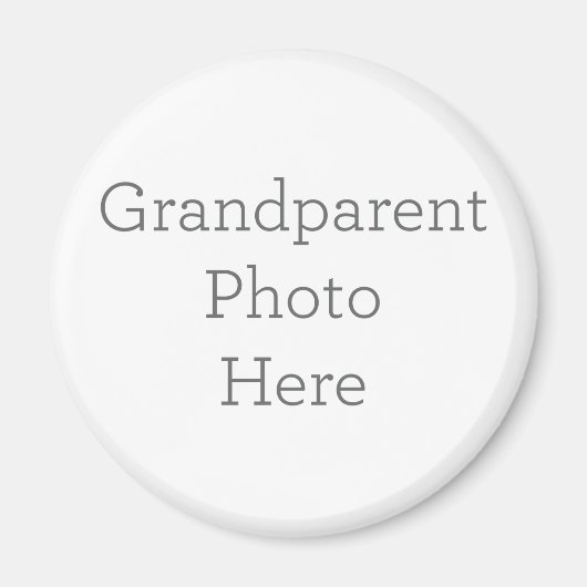 Standard, 5,7 cm Ronde magneet Magneet (Voorkant)