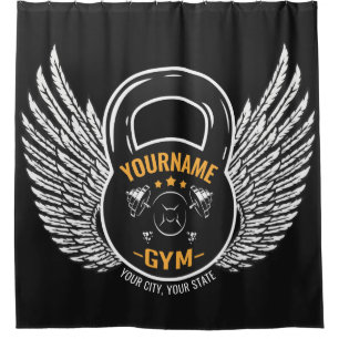 Speciaal GYM Fitness Trainer Kettlebell Douchegordijn