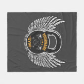 Speciaal GYM Fitness Trainer Kettlebell Fleece Deken (Voorkant (Horizontaal))