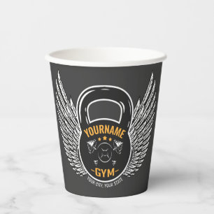 Speciaal GYM Fitness Trainer Kettlebell Papieren Bekers