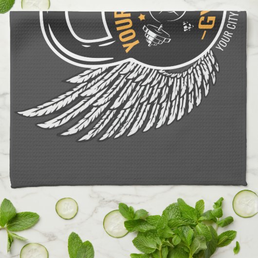 Speciaal GYM Fitness Trainer Kettlebell Theedoek (Gevouwen)