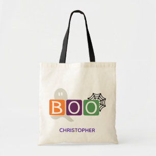 Speciaal Halloween BOO-ontwerp Tote Bag