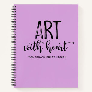 Speciaal handboek voor artistieke handleiding van  notitieboek