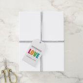 Speciaal handgemaakt met liefde cadeaulabel (Met Touw)