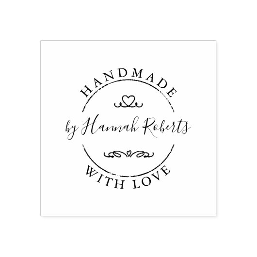 Speciaal handgemaakte rubberstempel (Afrduk)