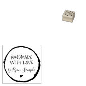 Speciaal handgemaakte rubberstempel 	rubberstempel (Gestempeld)