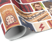 Speciaal Harry Potter Cartoon Pattern - Foto Cadeaupapier (Rol Hoek)