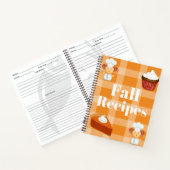 Speciaal Herfst Recipe Book for Kids Notitieboek (Binnen)