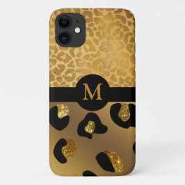 Speciaal Hoesje voor Gold en Black Animal Print Ma