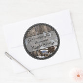 Speciaal Homemade Syrup Rustisch Etiket (Envelop)