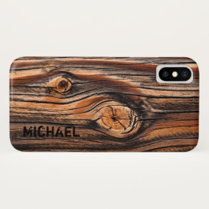 Speciaal hout — uniek iPhone x hoesje