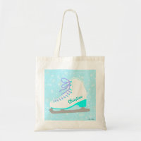 Speciaal Ice Schaats Blue Figuur Skater Pattern