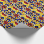 Speciaal inpakpapier met Roemeense kleuren (Hoek)