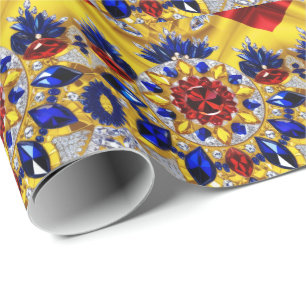 Speciaal inpakpapier met Roemeense kleuren