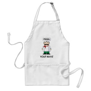 Speciaal Italiaans Pizza Chef Cooking Gift Standaard Schort