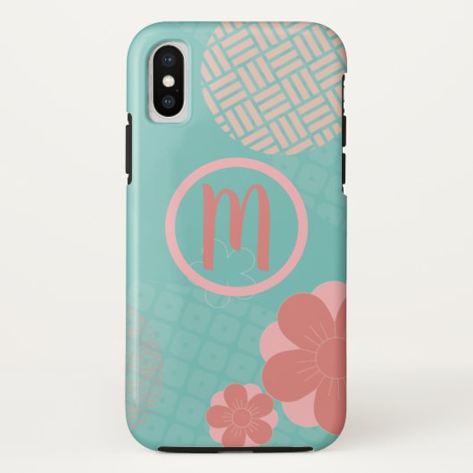 Speciaal Japans monogram patroon Case-Mate iPhone Case (Achterkant)
