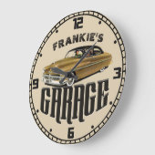 Speciaal JOUW NAAM 1950 Kwik-kwikkool Grote Klok (Hoek)