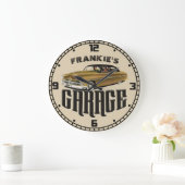 Speciaal JOUW NAAM 1950 Kwik-kwikkool Grote Klok (Huis)