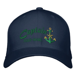 Speciaal kapitein Nautical Anchor Name Green Pet