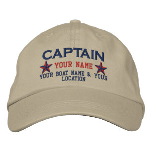 Speciaal Kapitein Stars Ball Pet Embroidery