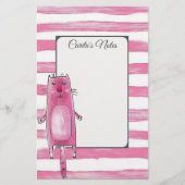Speciaal kat briefpapier (Voorkant)