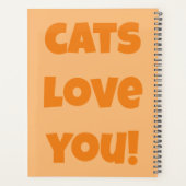 Speciaal kat-themed Planner (Achterkant)