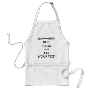 Speciaal 'Keep Calm'-programma en 'Eat BBQ Koking Standaard Schort
