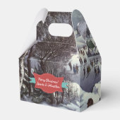 Speciaal kerstbox Central Park USA Bedankdoosjes (Achterkant)