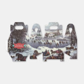 Speciaal kerstbox Central Park USA Bedankdoosjes (Uitgevouwen)