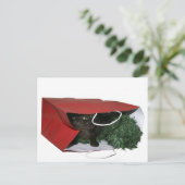 Speciaal kerstcadeau feestdagenkaart (Staand voorkant)