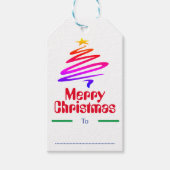 Speciaal kerstcadeauLabel Cadeaulabel (Voorkant)