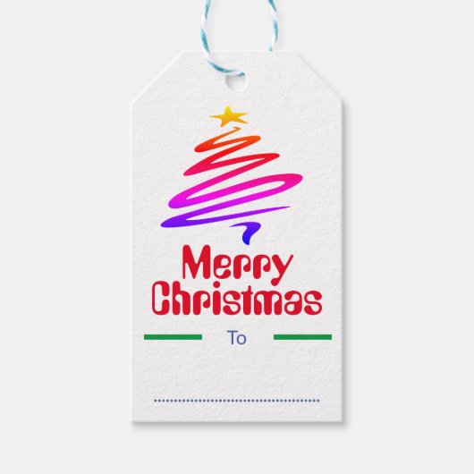 Speciaal kerstcadeauLabel Cadeaulabel (Voorkant)