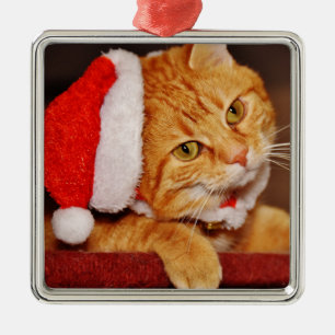 Speciaal kerstcadeautje met Oranje kerstcadeau Metalen Ornament