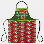 Speciaal kerstfeest met kerstmis schort (Voorkant)