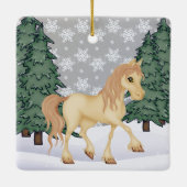 Speciaal kerstfeest met kreeften voor kreeften keramisch ornament (Achterkant)