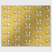 Speciaal kerstfeestmaal cadeaupapier (Vlak)