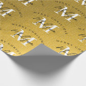 Speciaal kerstfeestmaal cadeaupapier (Hoek)