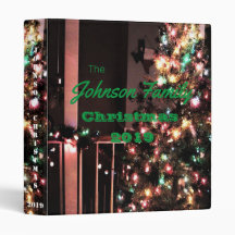 Speciaal kerstfotoalbum voor de familie