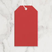 Speciaal kerstgoud folie cadeautjes labels (Achterkant)