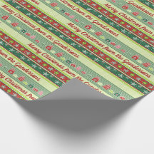 Speciaal kerstinktbeton, verpakt papier