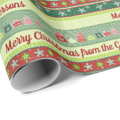 Speciaal kerstinktbeton, verpakt papier (Rol Hoek)