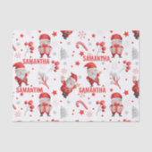 Speciaal kerstkerstkerstkerstpatroon tissuepapier (Voorkant)